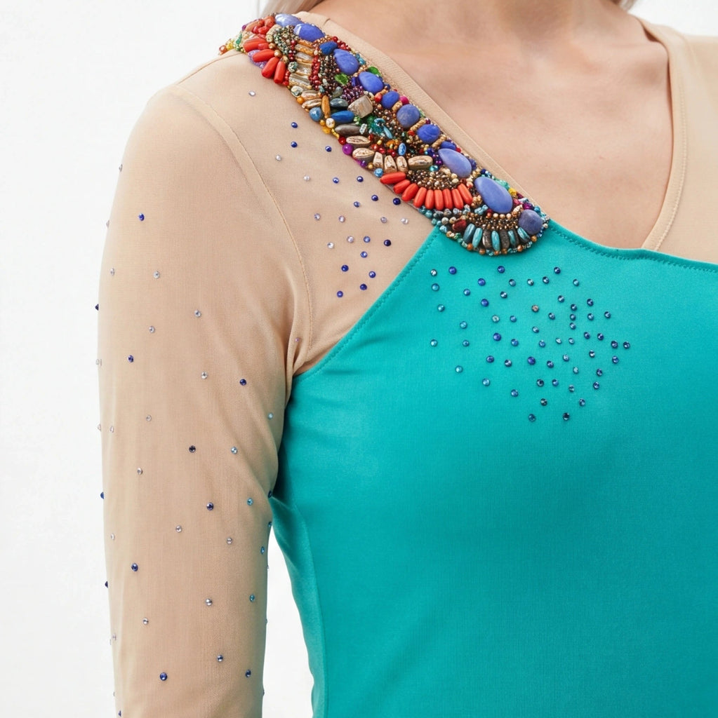 FSB Dress 036 Teal