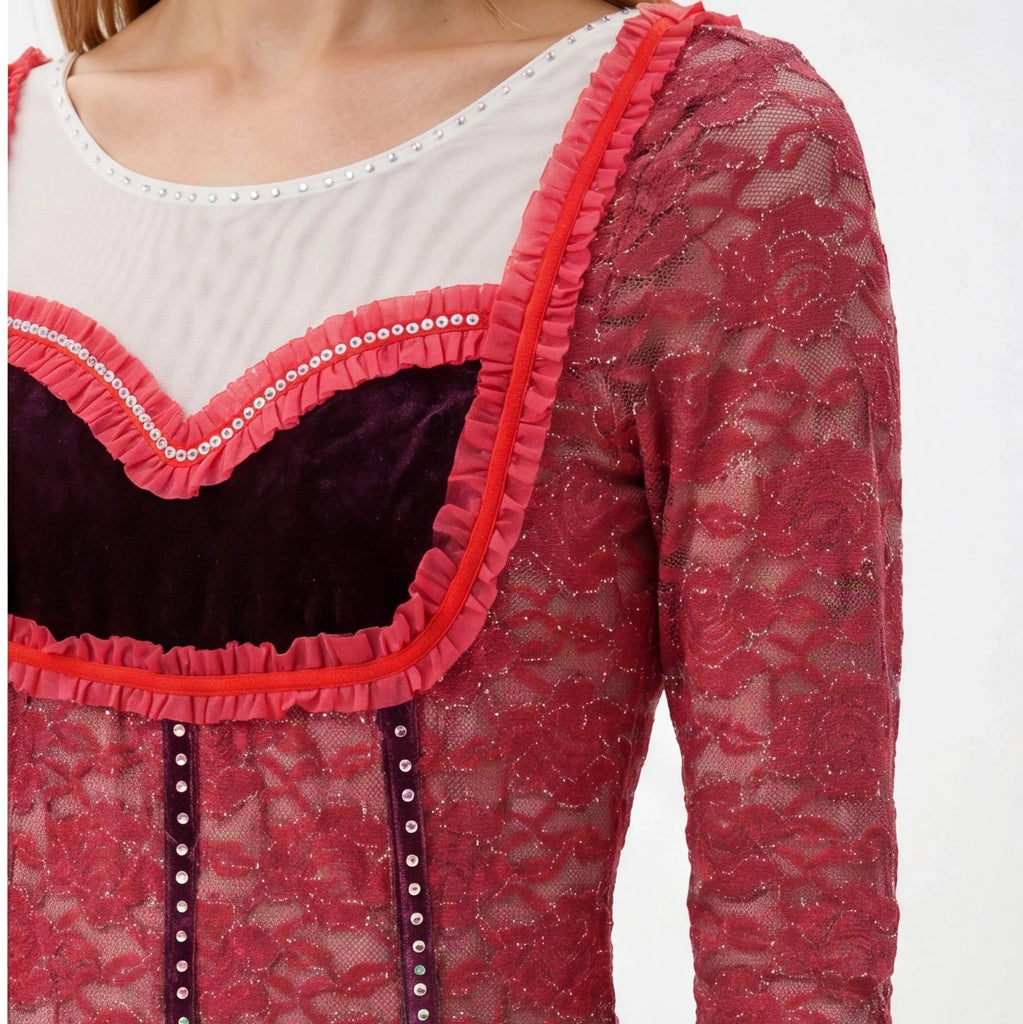 FSB Dress 107 Red Small