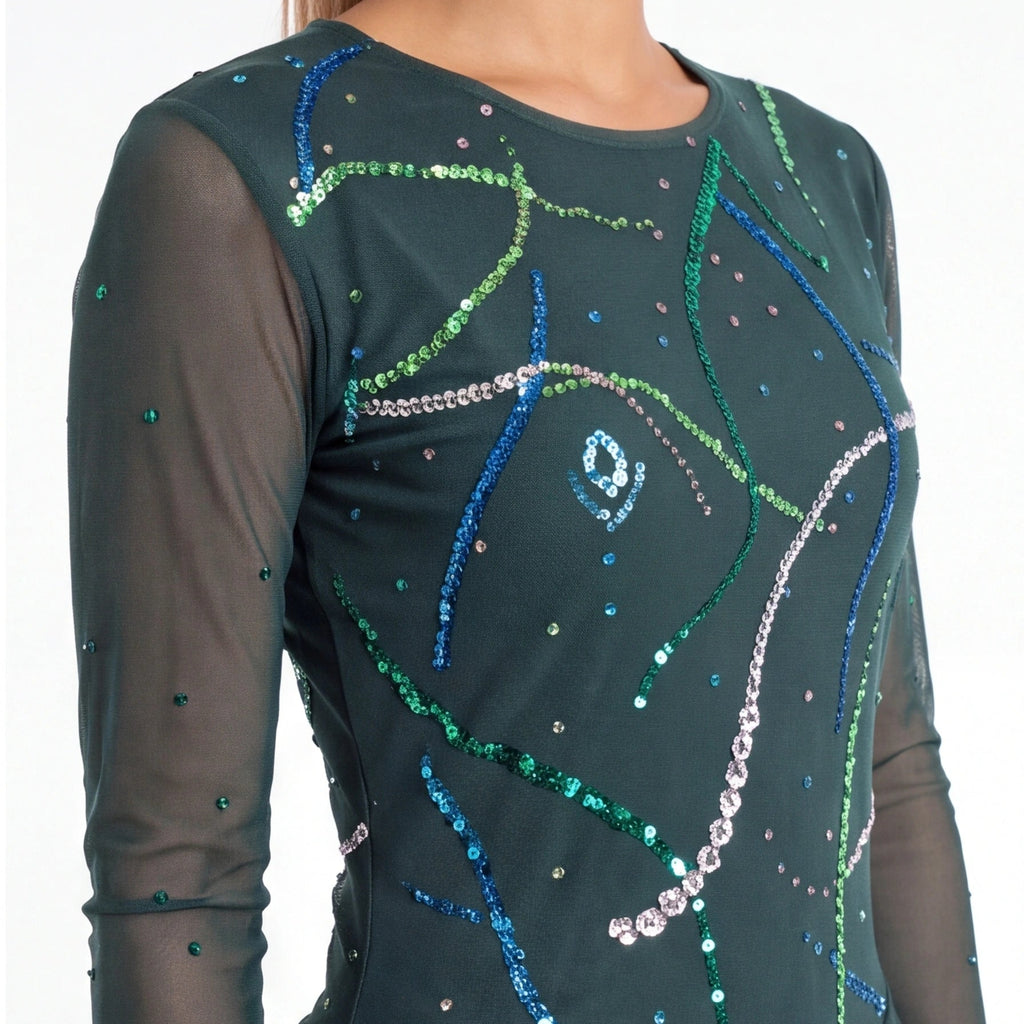 Unique Dress 085 Size Adult X-Small/Small Green Adult X-Small Small