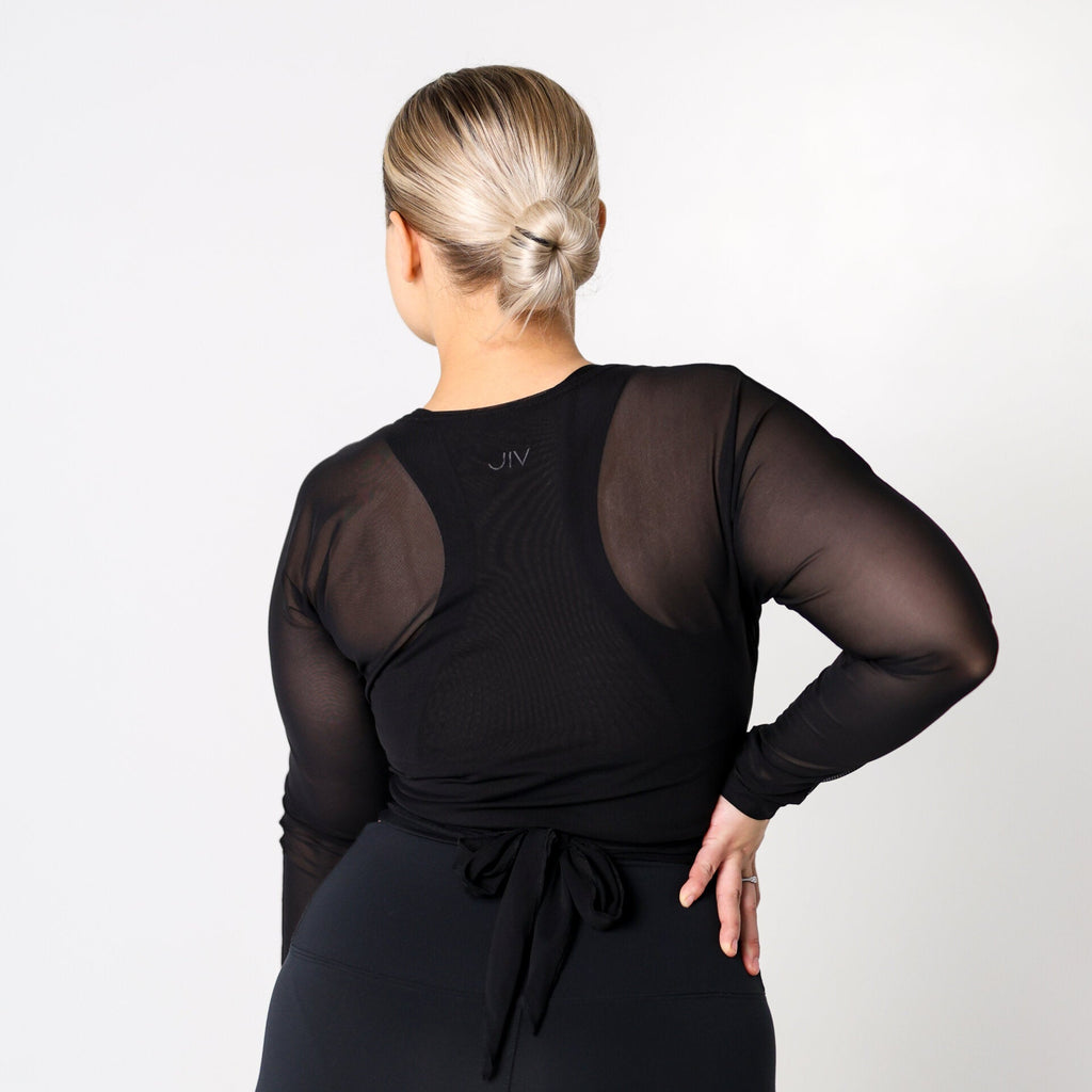 JIV Bow Wrap Shirt