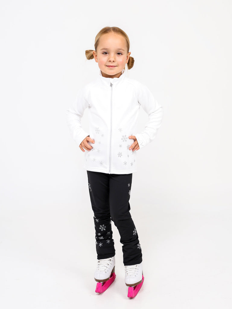 JIV Jacket Snowflakes White