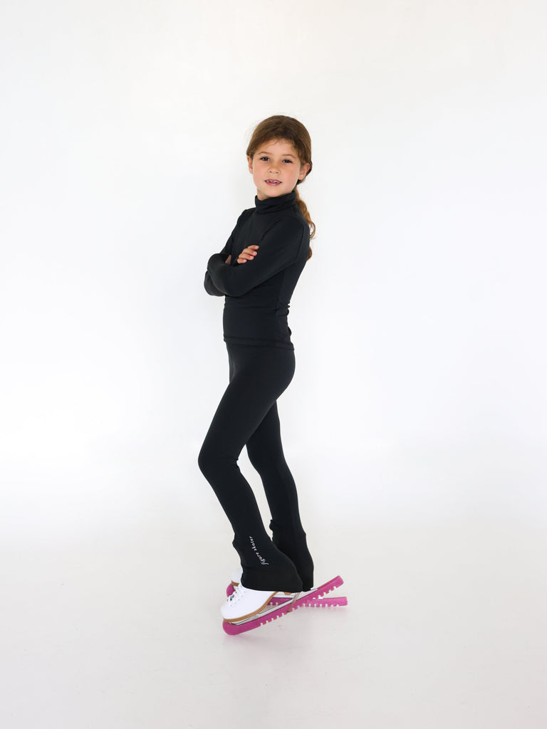 JIV Figure Skater Leggings Youth Black