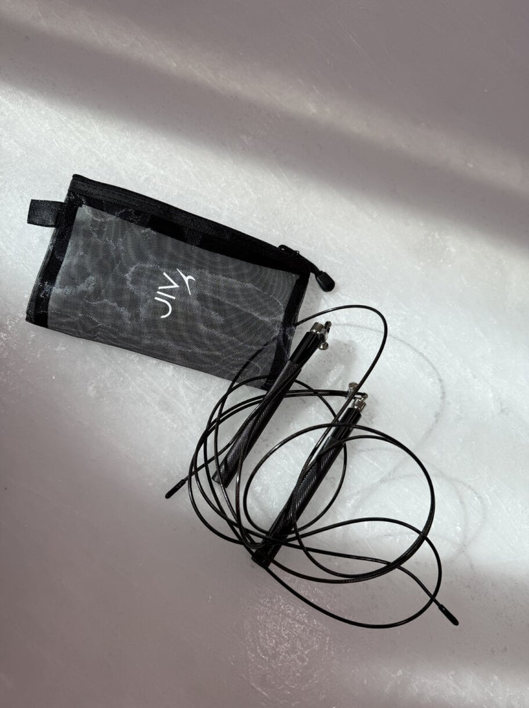 JIV Skipping Rope Speed Black