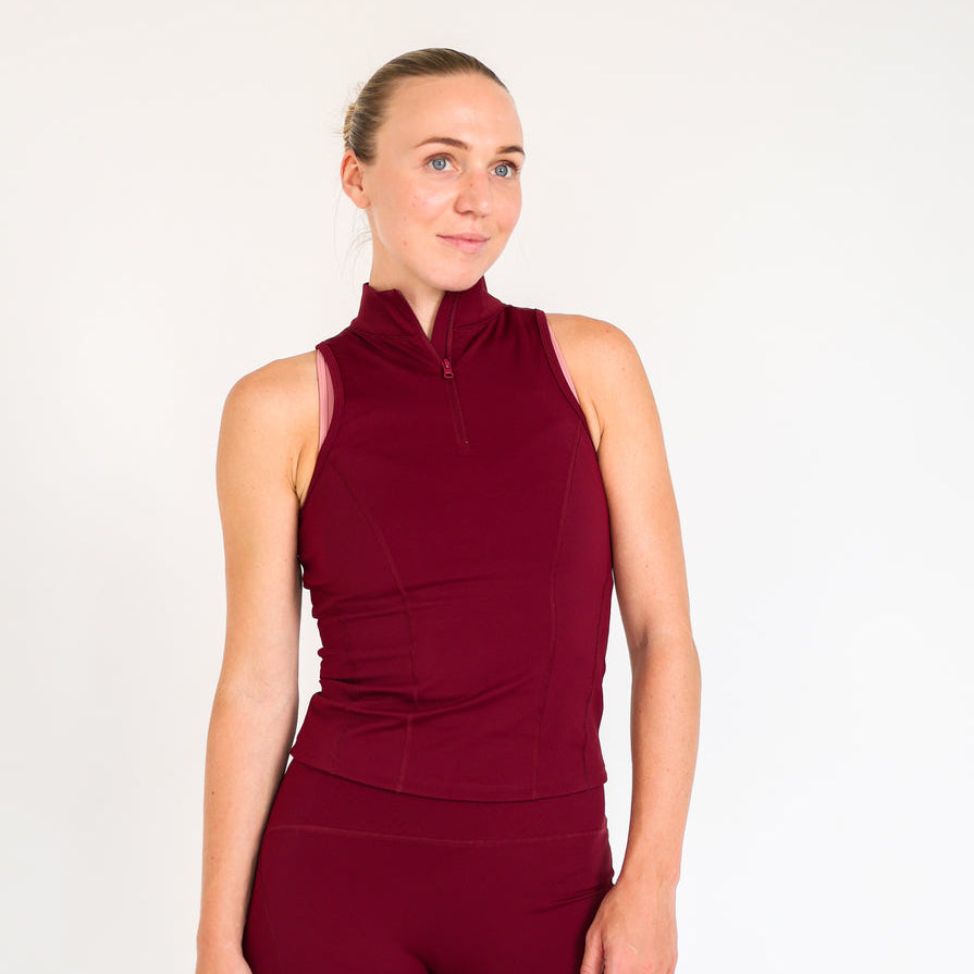 JIV Contour Top Bordo