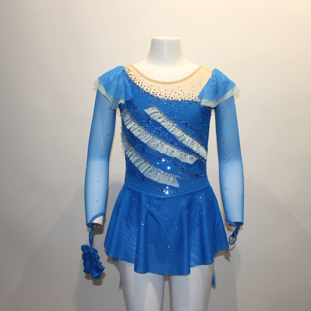Unique Dress 004 Size 8-10 Blue 8-10