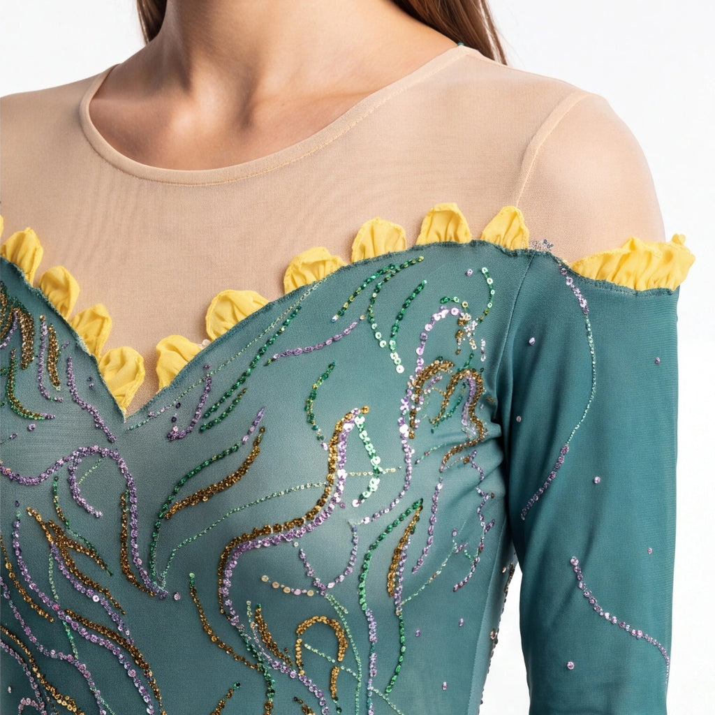 Unique Dress 083 Size Adult Small/Medium Green Adult Small Medium