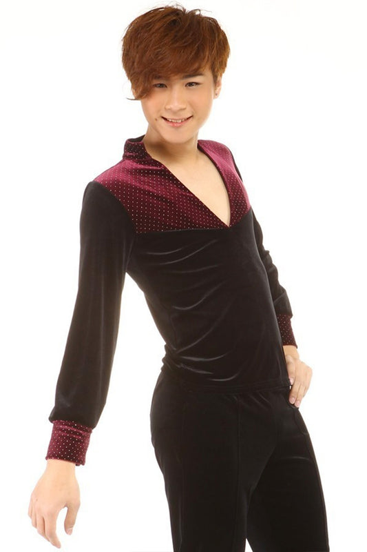 FSB Mens Top 005 Deep Wine