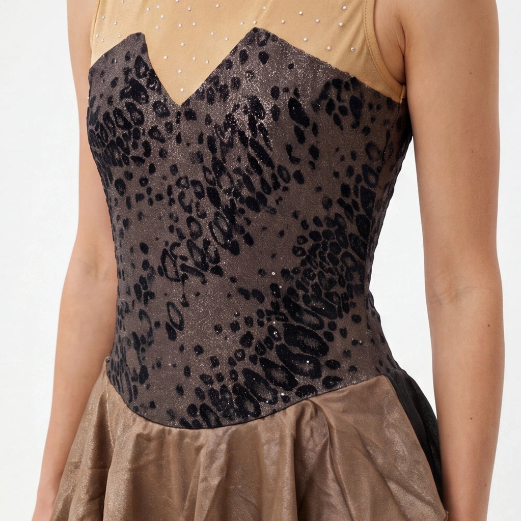 FSB Dress 074 Brown 14
