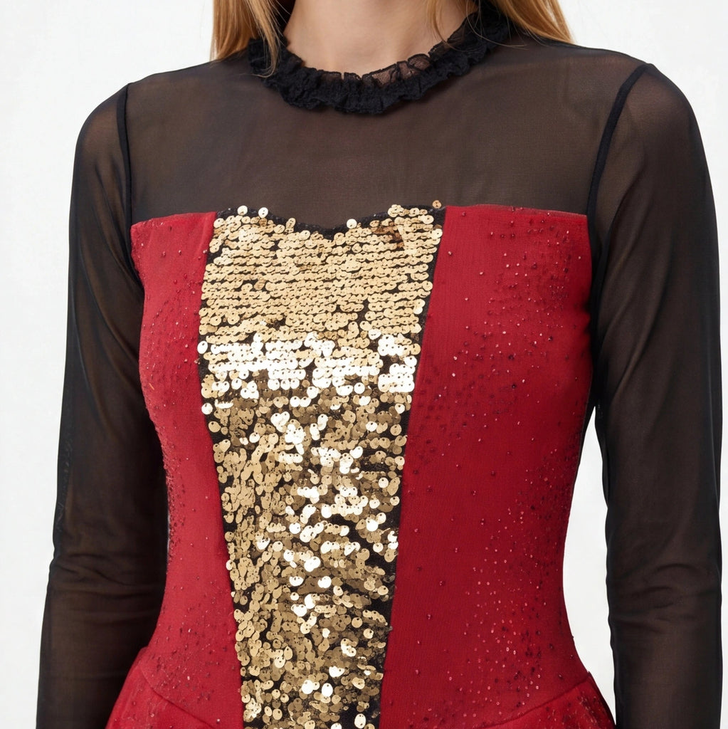 FSB Dress 091 Red 12
