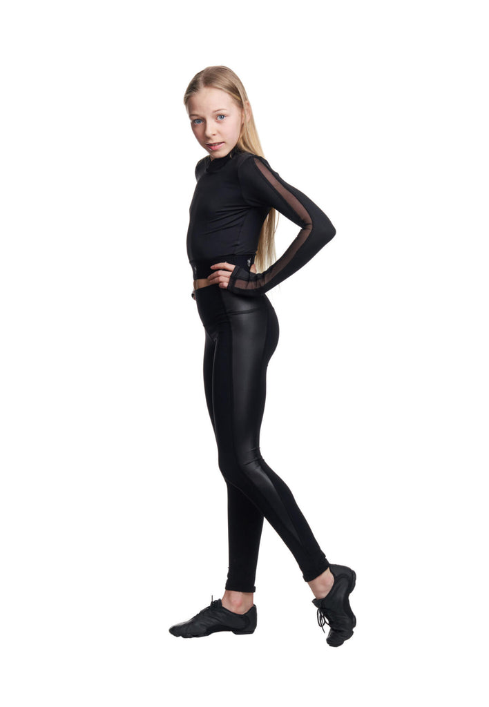 JIV Leggings Strike Youth Black