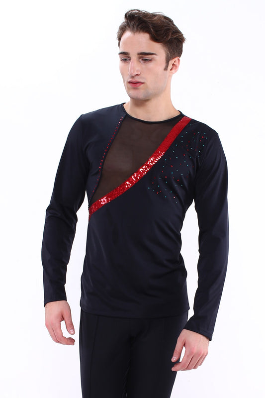 FSB Mens Top 006 Black Large