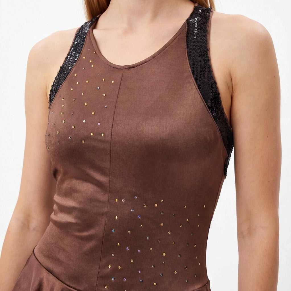 FSB Dress 077 Brown 16