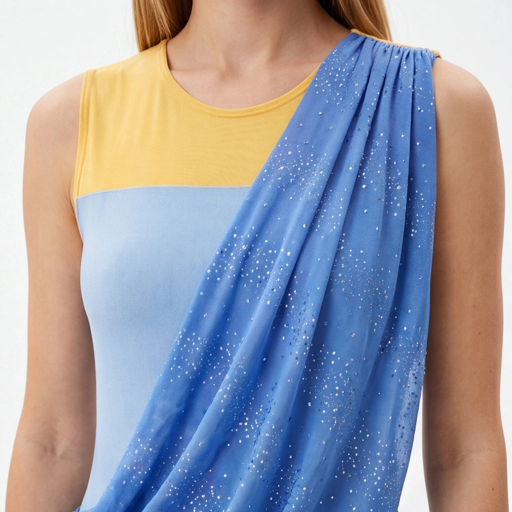 FSB Dress 016 Blue Small