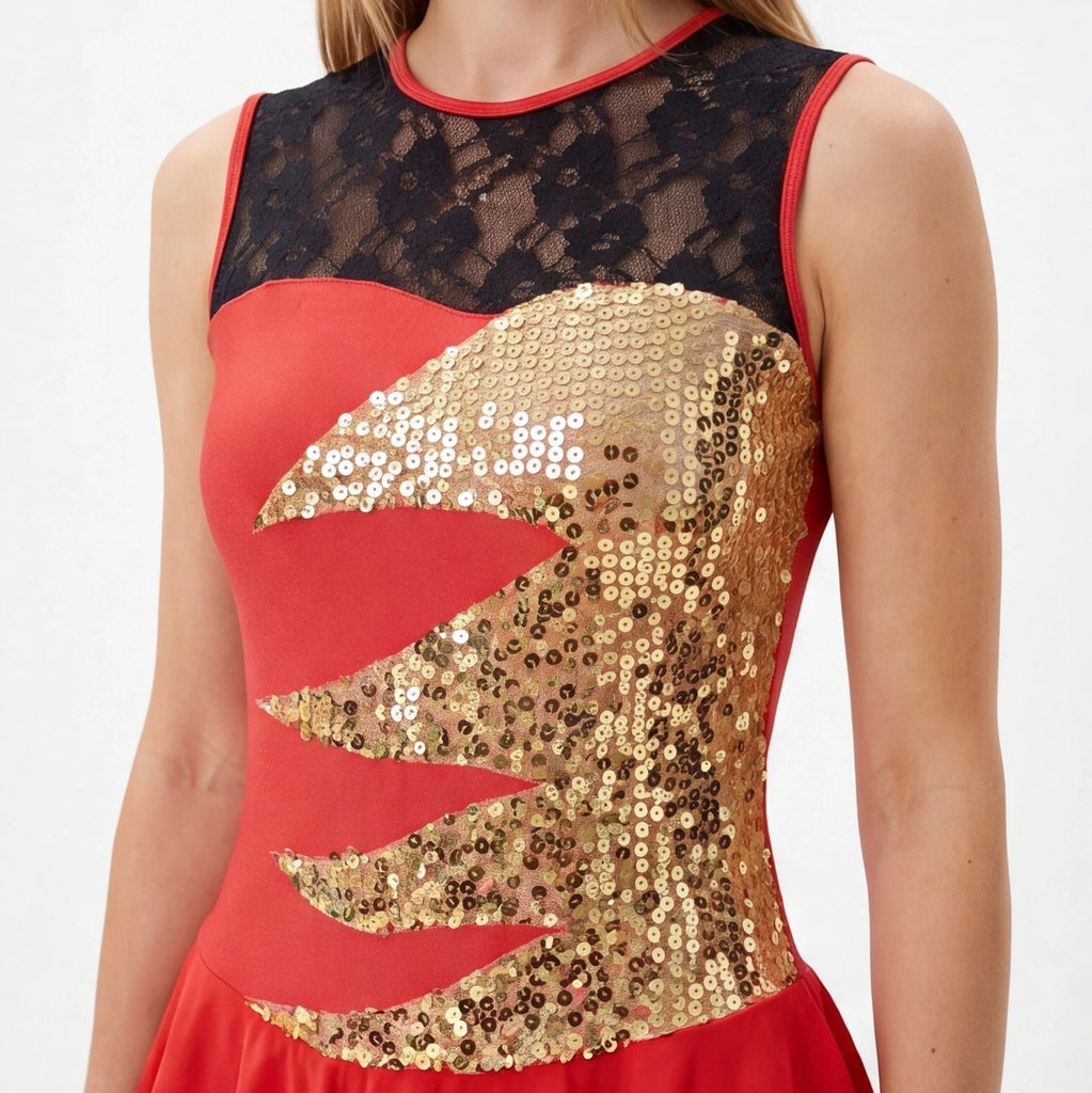 FSB Dress 097 Red