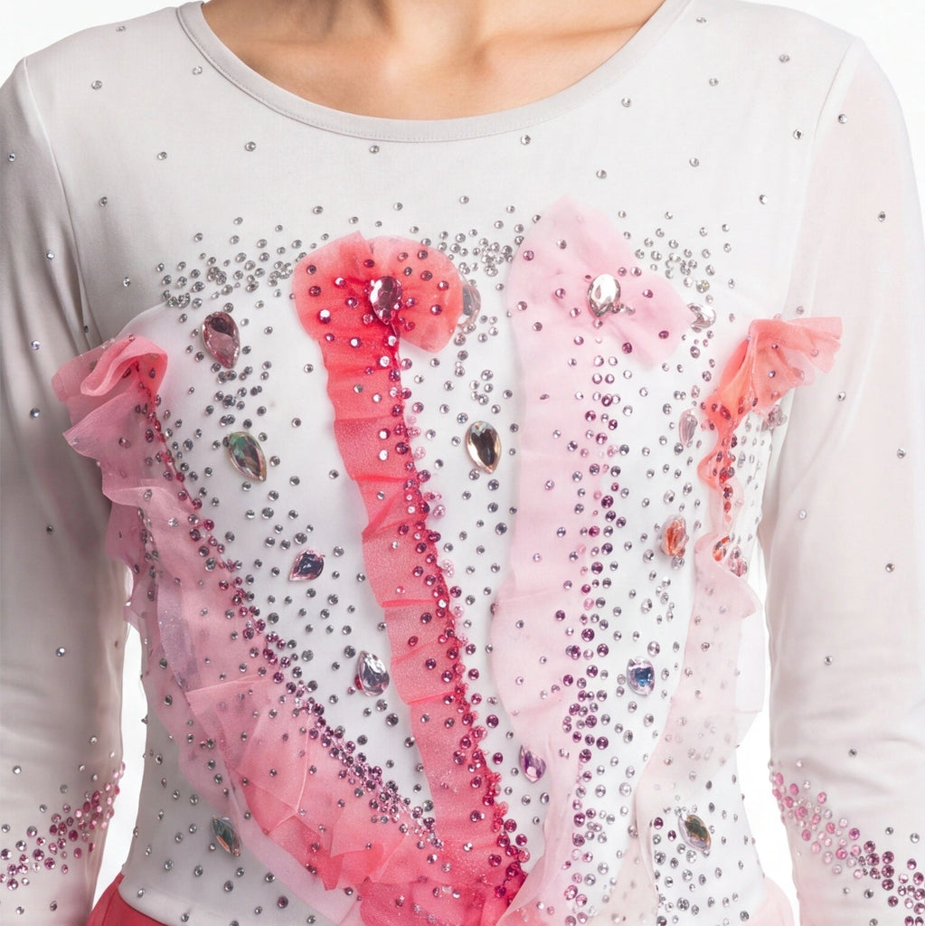 Unique Dress 144 Size youth 12-14 Pink 12-14