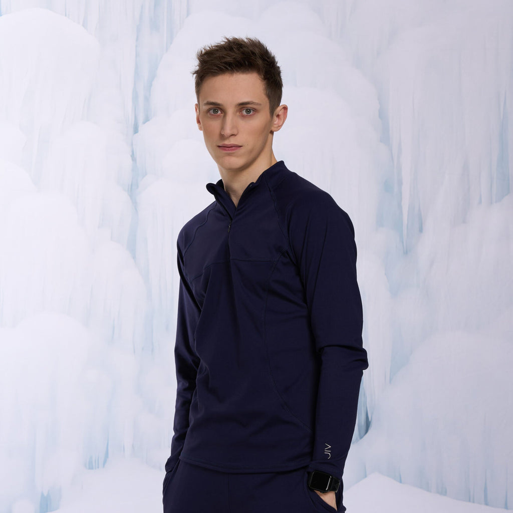 JIV Mens Shirt Thera Youth Navy