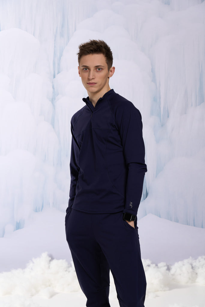 JIV Mens Shirt Thera Navy