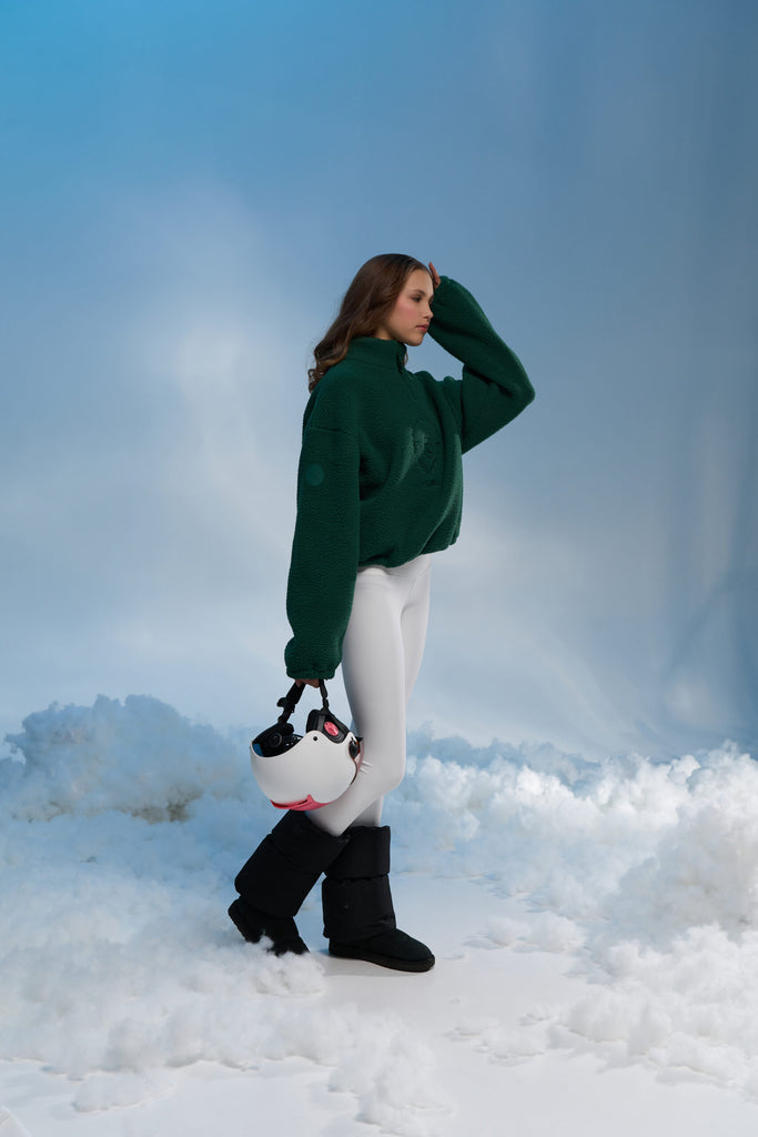 JIV Teddy Pullover Embroidered