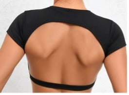 Candid Athletics Zoe Short Sleeve Black Short Sleeve