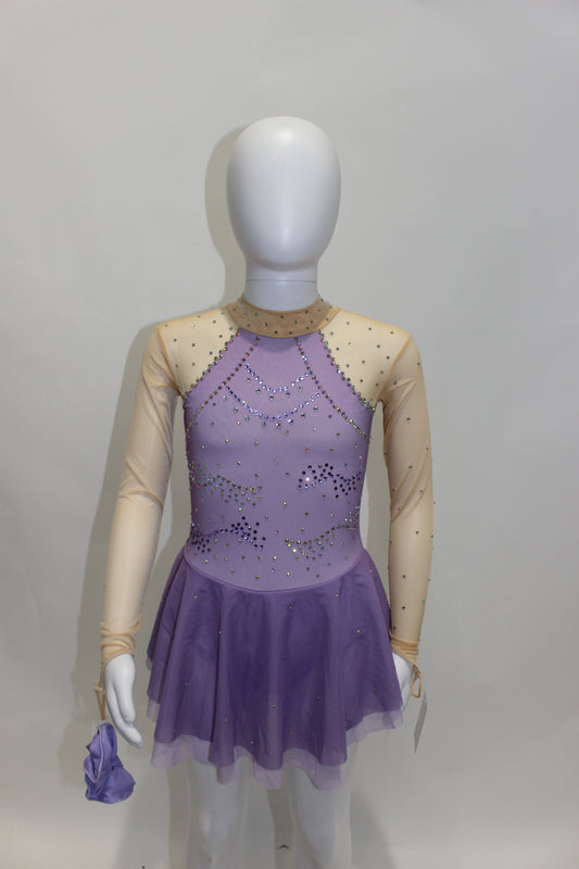 Unique Dress 207 Size 6-8 Purple 6-8