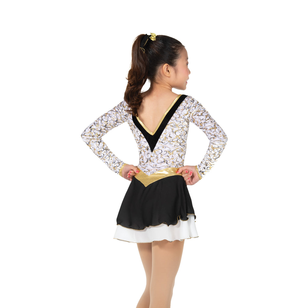 Jerry's 127 Gold & Glamour Dress Youth Black/White Long