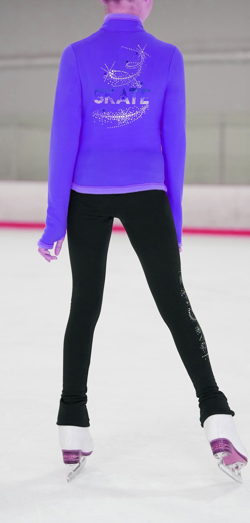 Mondor Girl's Performance Polartec Figure Skating Jacket
