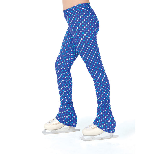 Jerry's S121 Dot Com Print Leggings Youth Blue Dots