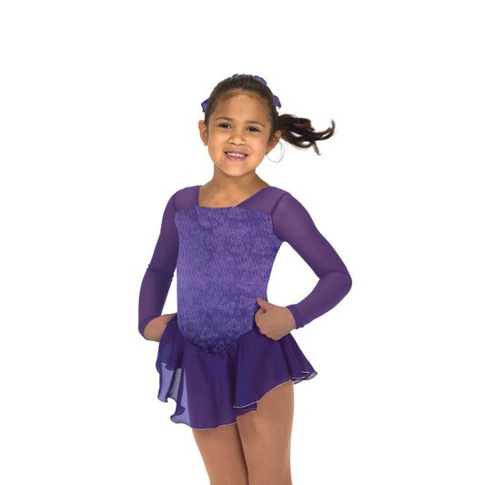 Jerry's 190 Purple Papilion Dress Youth Concord Purple Long