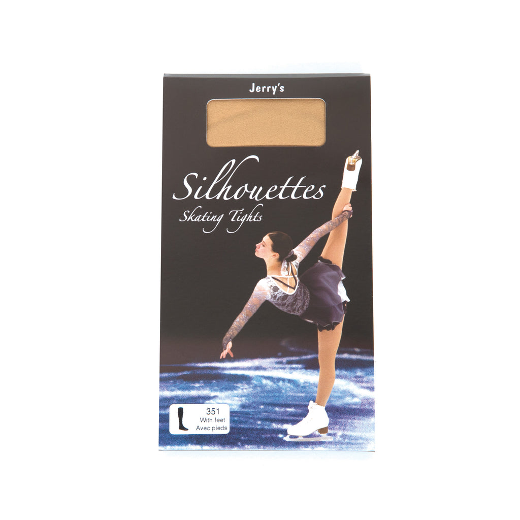 Jerry's 351 Silhouettes Competitive Footed, Youth Natural 11-14