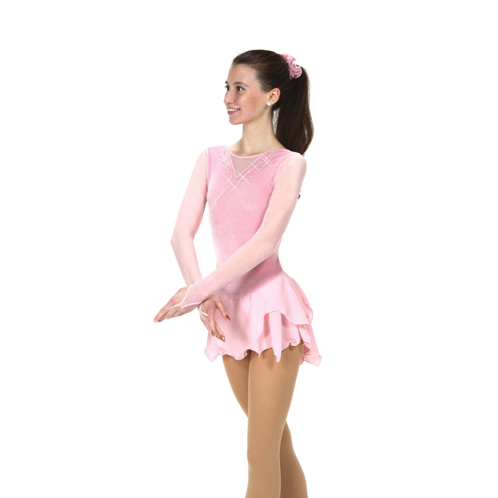 Jerry's 85 Demi-Point Dress Ballet Pink Long Sleeves