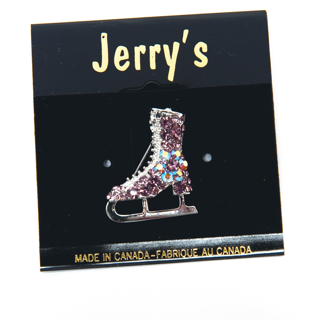 Jerry's 1292 Crystal Skate Pin Pink