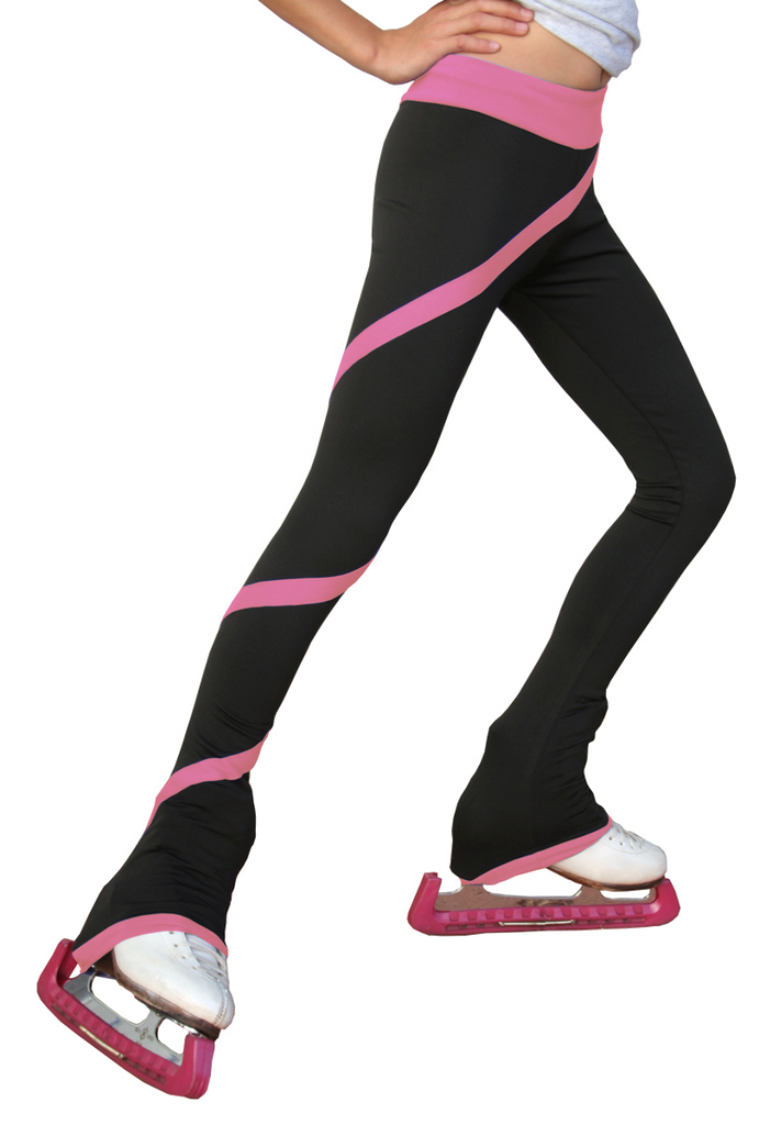 ChloeNoel Fuchsia Supplex Rider Style Skate Pants - Pink Princess