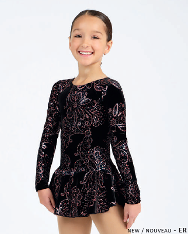 Mondor 2723 Youth Red Flowers Long Sleeve