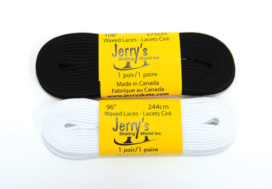 Jerry's 1206 Waxed Laces White