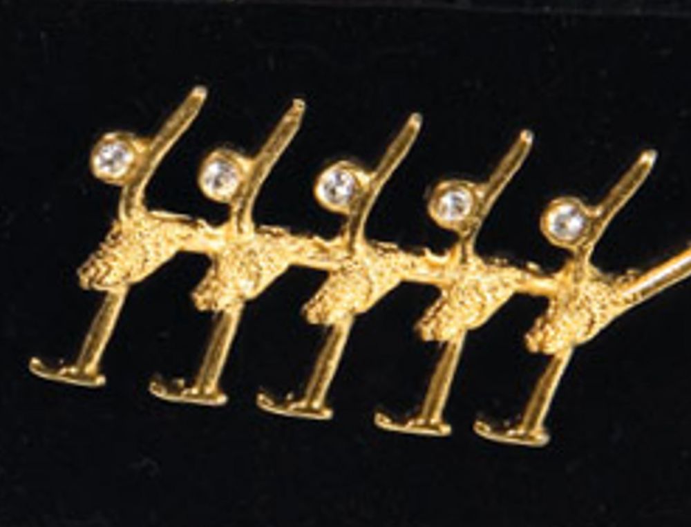 Jerry's 1297 Crystal Synchro Pin Gold