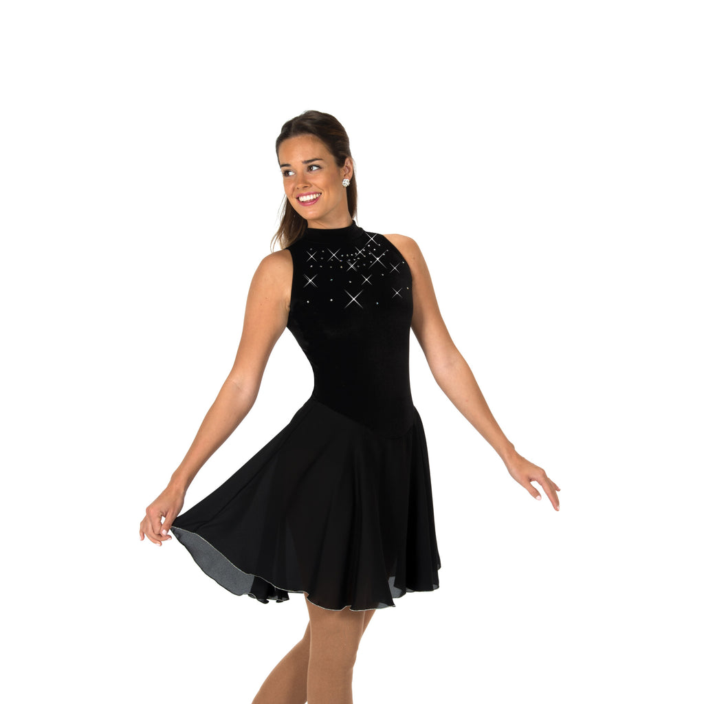 Jerry's 97 Crystal Dance Dress Black Sleeveless