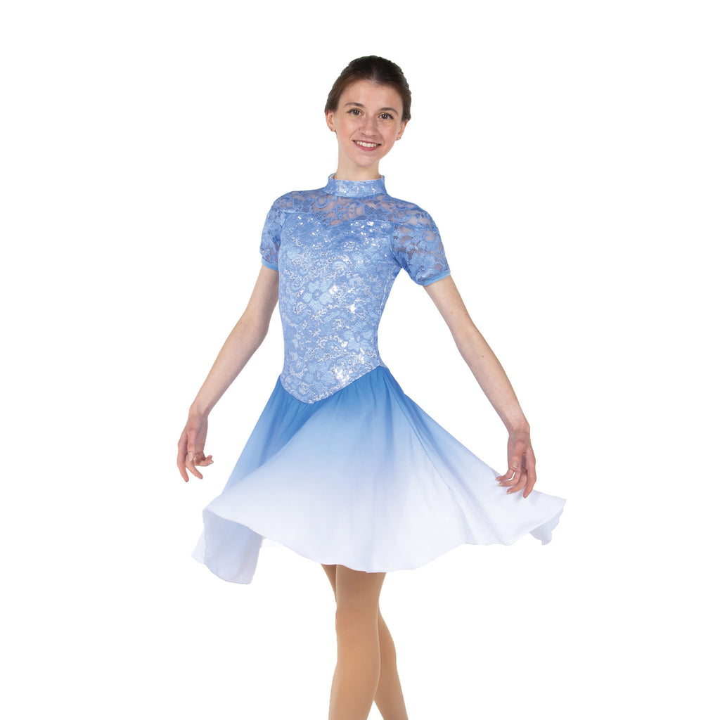 Jerry's 116 Frost Fade Dance Dress Frosty Blue Short