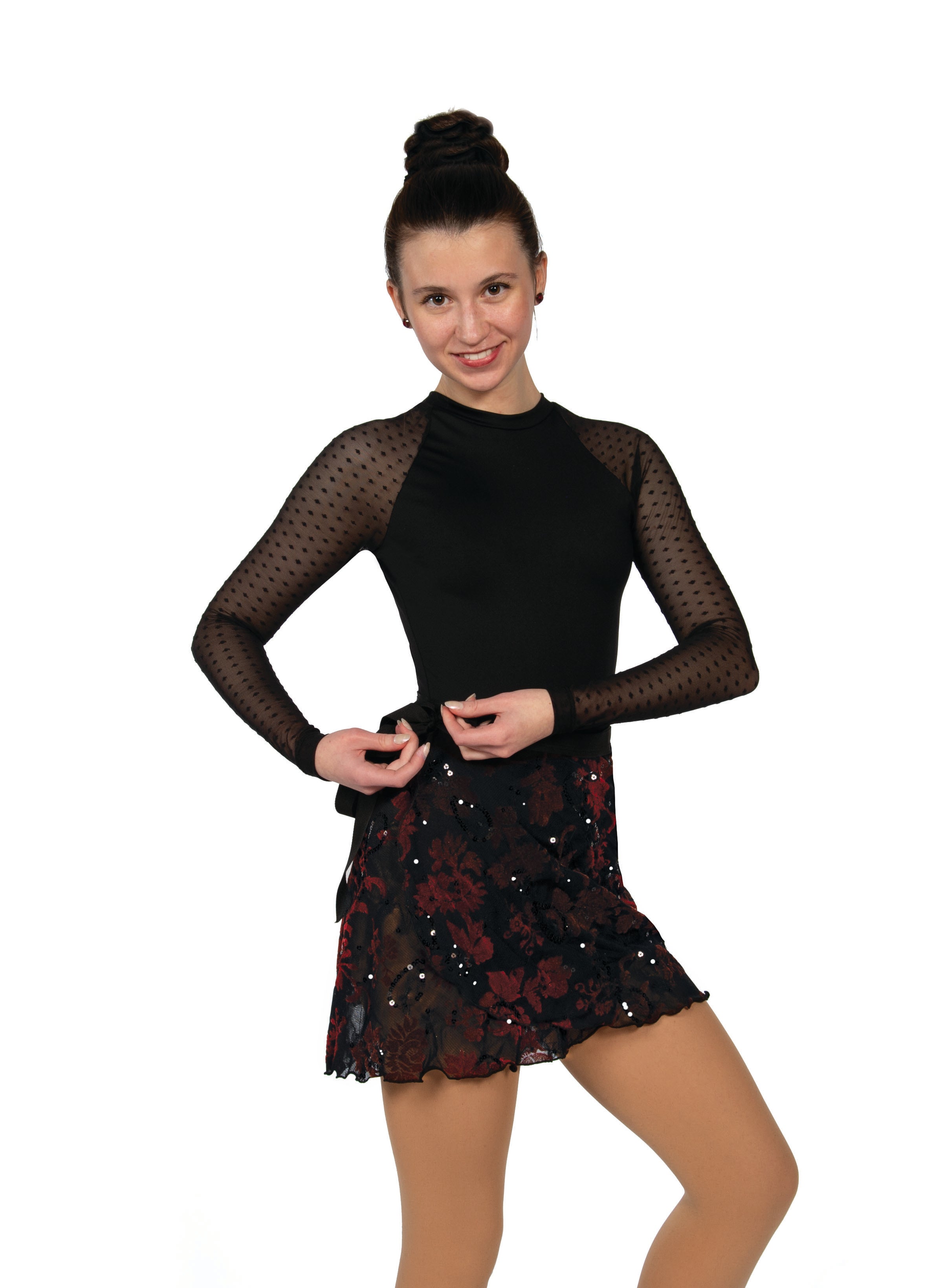 Jerry's 294 Lace Overlay 1-Piece Youth – Figure Skating Boutique