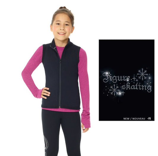 Mondor 24487 Sequins Snowflakes (N) Youth Black