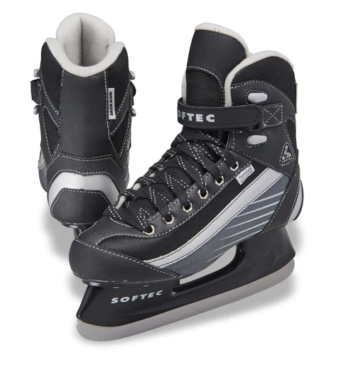 Softec Men's Sport with hockey blade Black Platinum M