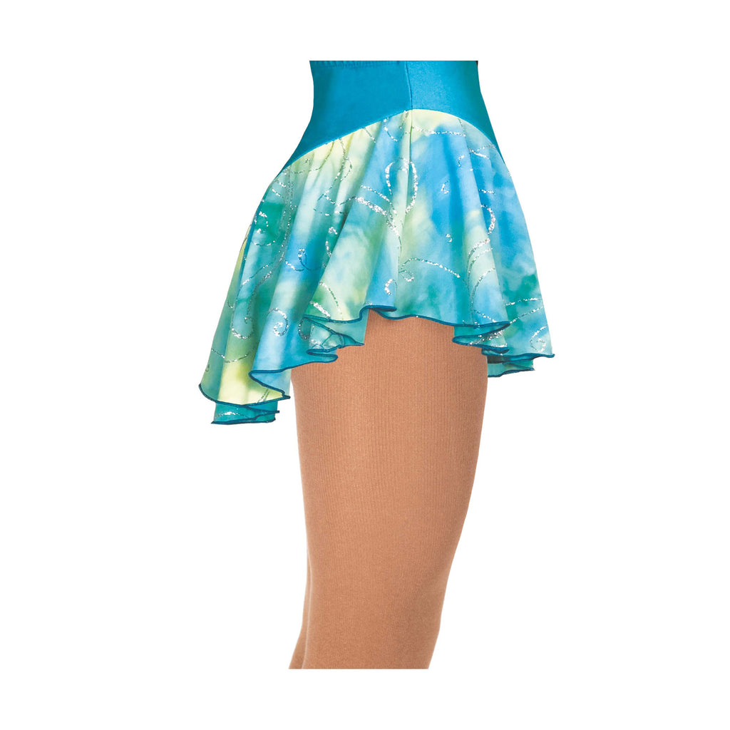 Jerry's 317 Glitter Tie-Dye Skirt Ocean Blue Adult Small