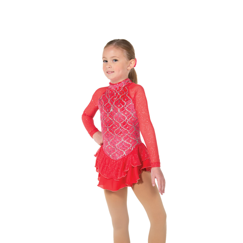 Jerry's 135 Cabaret in Coral Dress Youth Coral Red Long