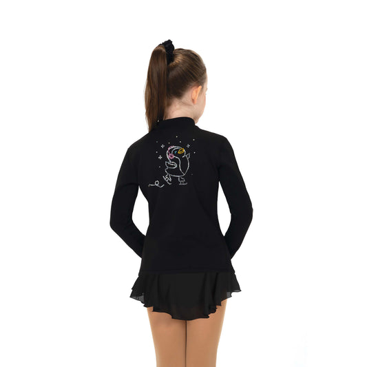 Jerry's S270 Skating Penguin Crystal Jacket Black Adult Small